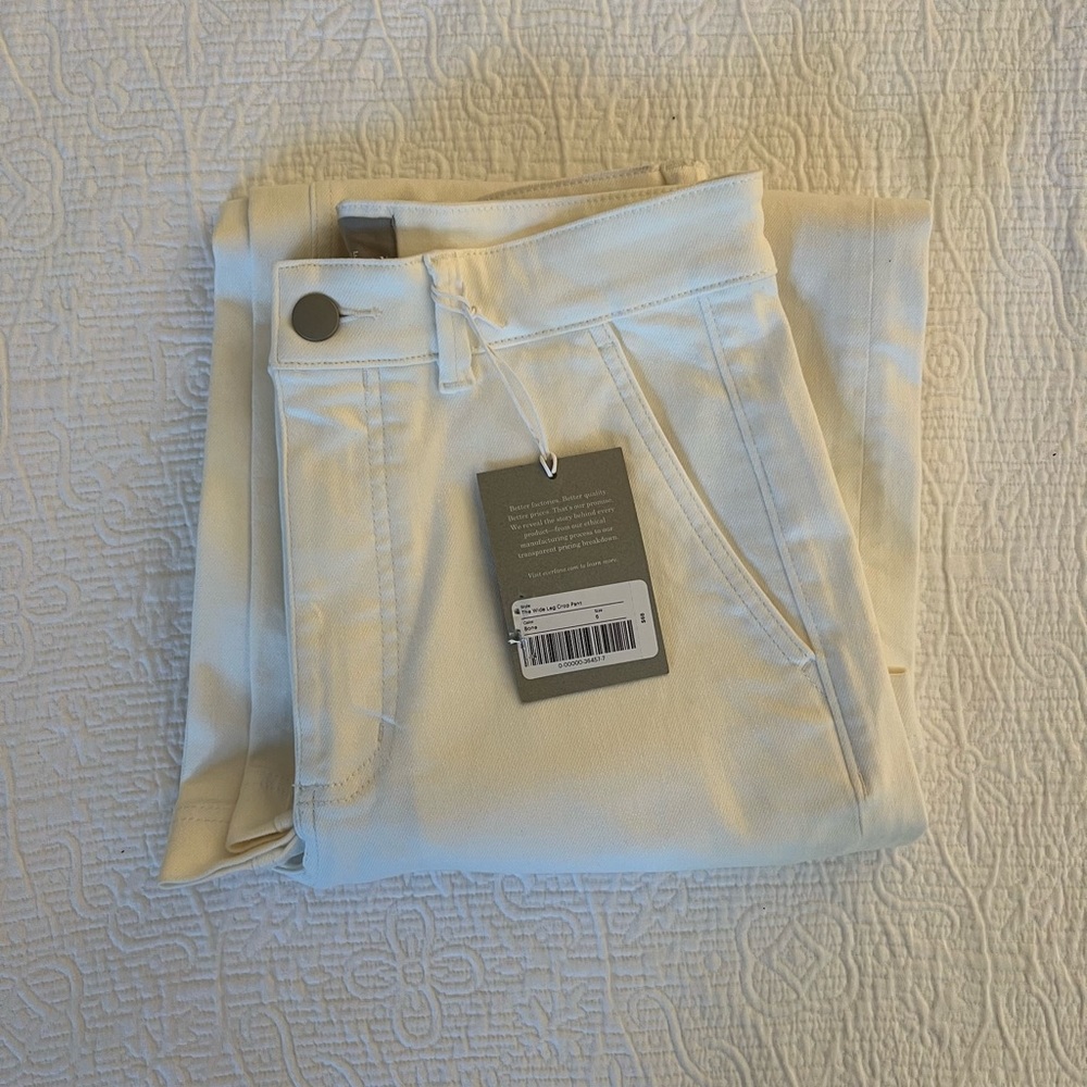Everlane Wide Leg Crop Pant | Size 6